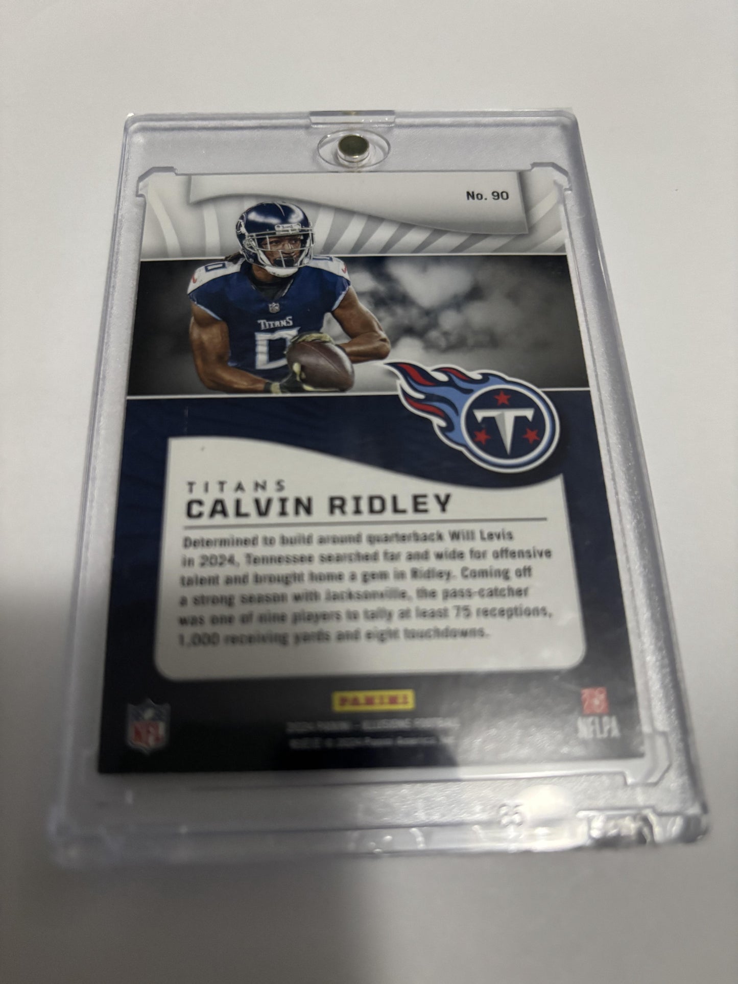 2024 Panini Illusions Calvin Ridley Pink Parallel #90 /299 Titans