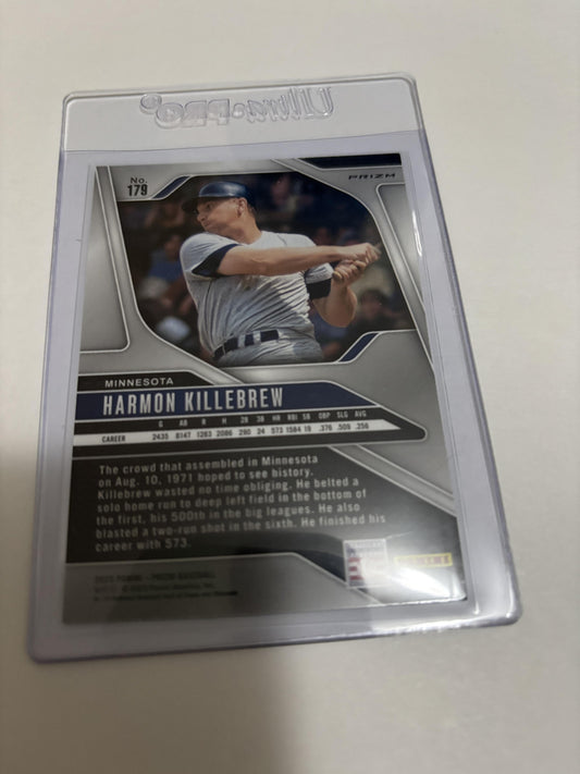 2023 Panini Prizm Harmon Killebrew Blue Prizm #179 Minnesota Twins HOF
