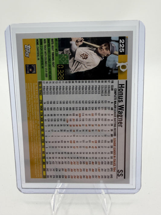 2025 Topps Archives Honus Wagner 2005 Design Pirates Card #225 Base