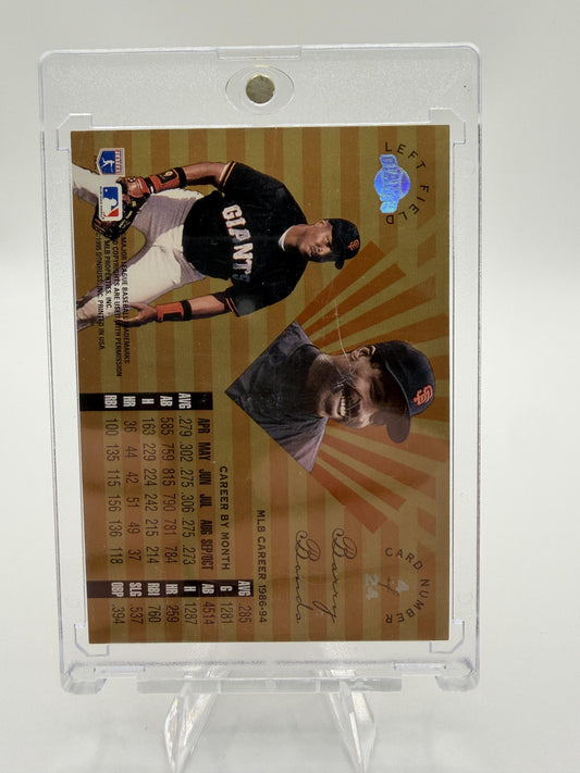 1995 Leaf Limited Barry Bonds Card #4 of 24 San Francisco Giants HOF
