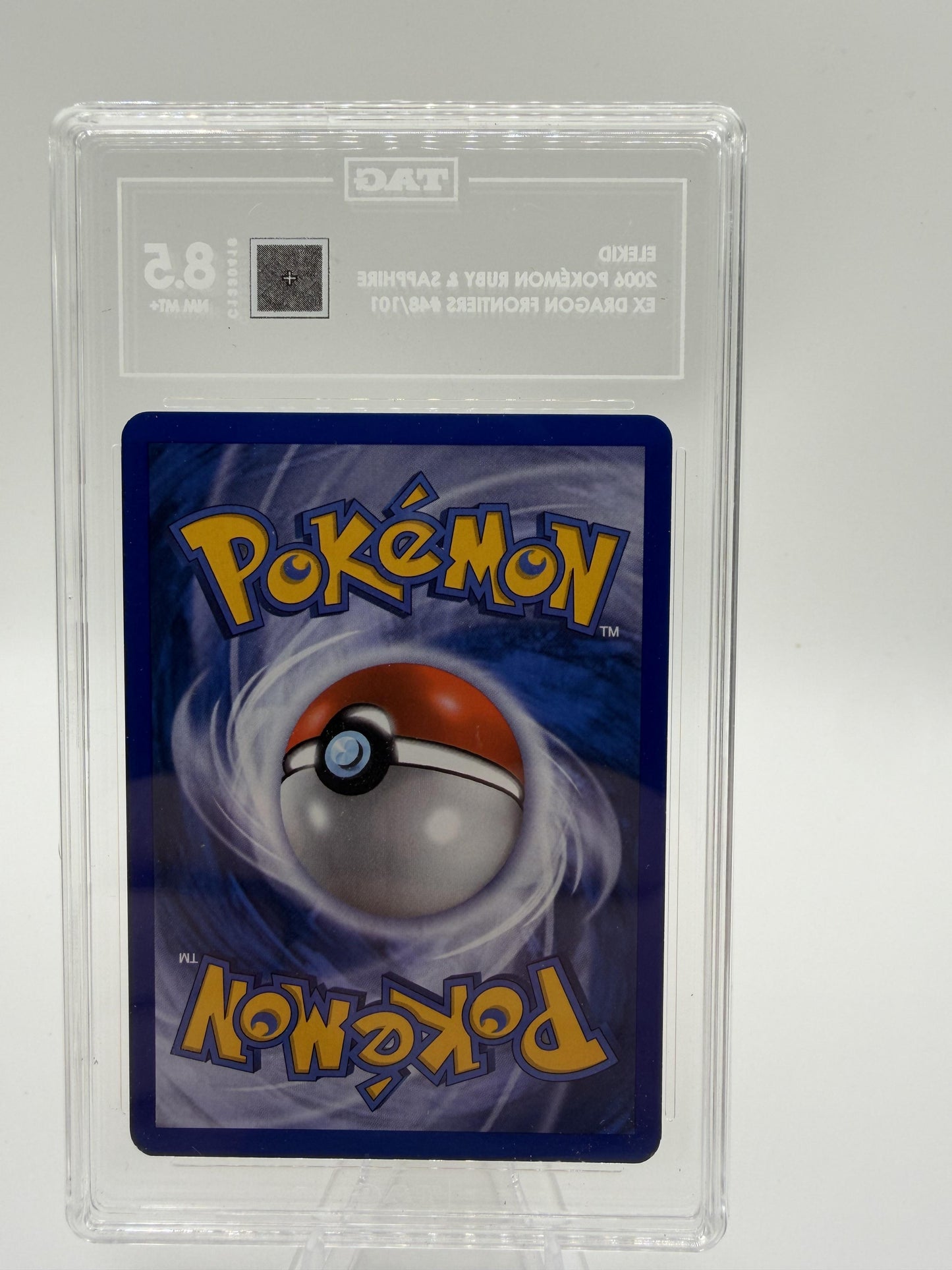 Elekid Delta Species 48/101 EX Dragon Frontiers Pokemon Card TAG 8.5 NM-MT+