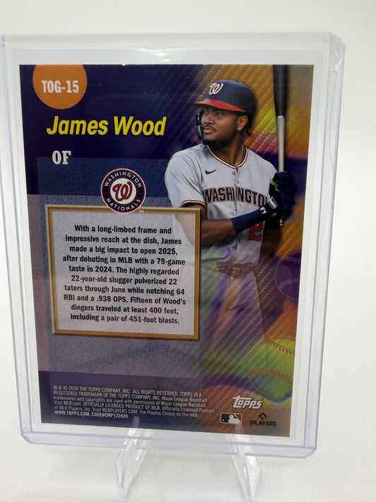 2026 Topps James Wood Card Titans of the Game