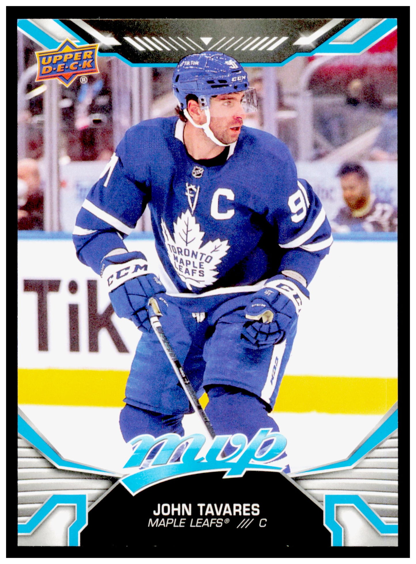2022-23 Upper Deck MVP John Tavares Card Toronto Maple Leafs #125