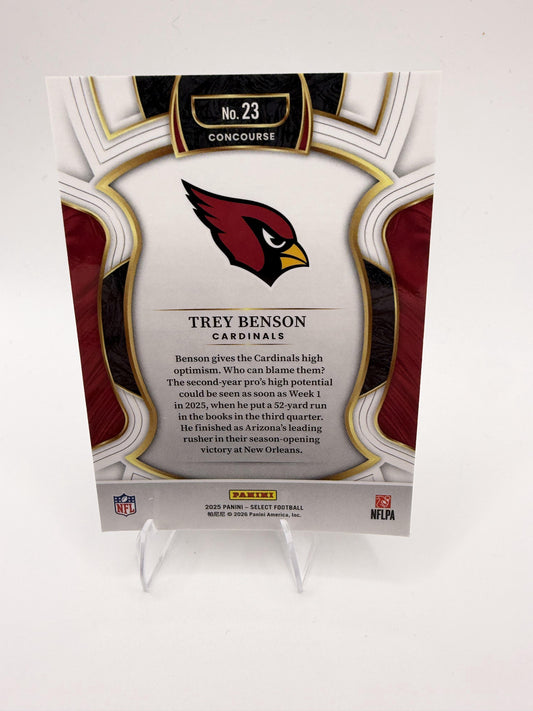 2025 Panini Select #23 Trey Benson