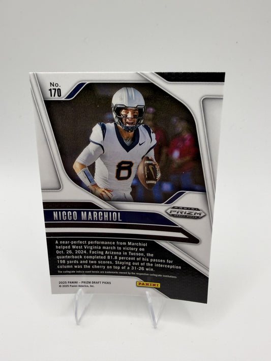 2025 Panini Prizm Draft Picks #170 Nicco Marchiol