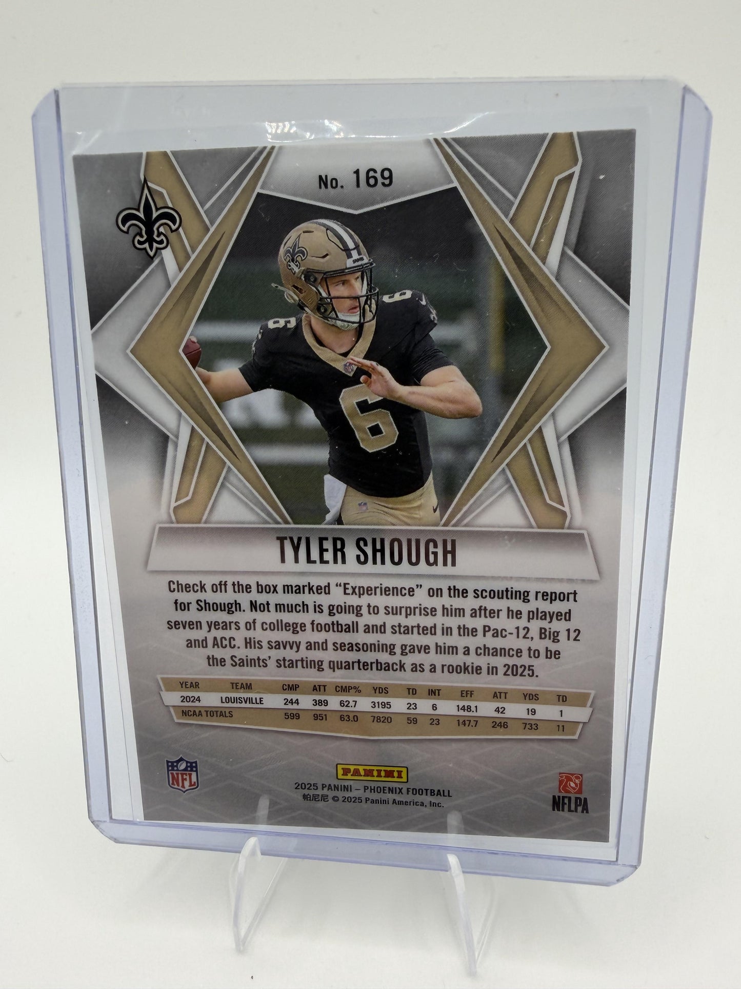 2025 Panini Phoenix #169 Tyler Shough