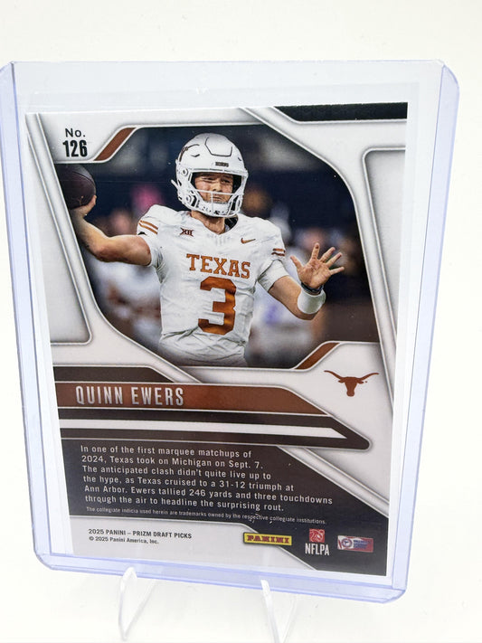 2025 Panini Prizm Draft Picks #126 Quinn Ewers