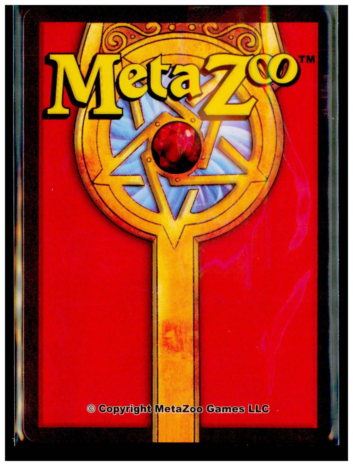 Cryptid Busters 017/165 Gold UFO First Edition MetaZoo Near Mint