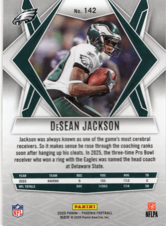 2025 Panini Phoenix DeSean Jackson Card Philadelphia Eagles #142