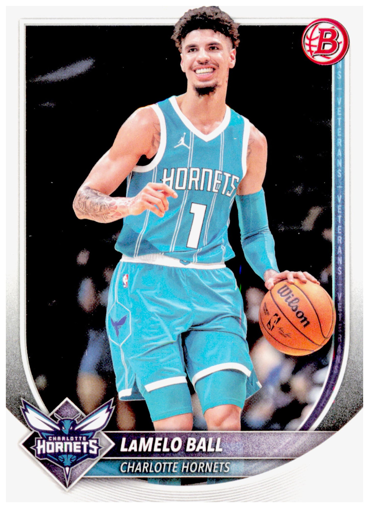 2025-26 Bowman LaMelo Ball Card Charlotte Hornets #86
