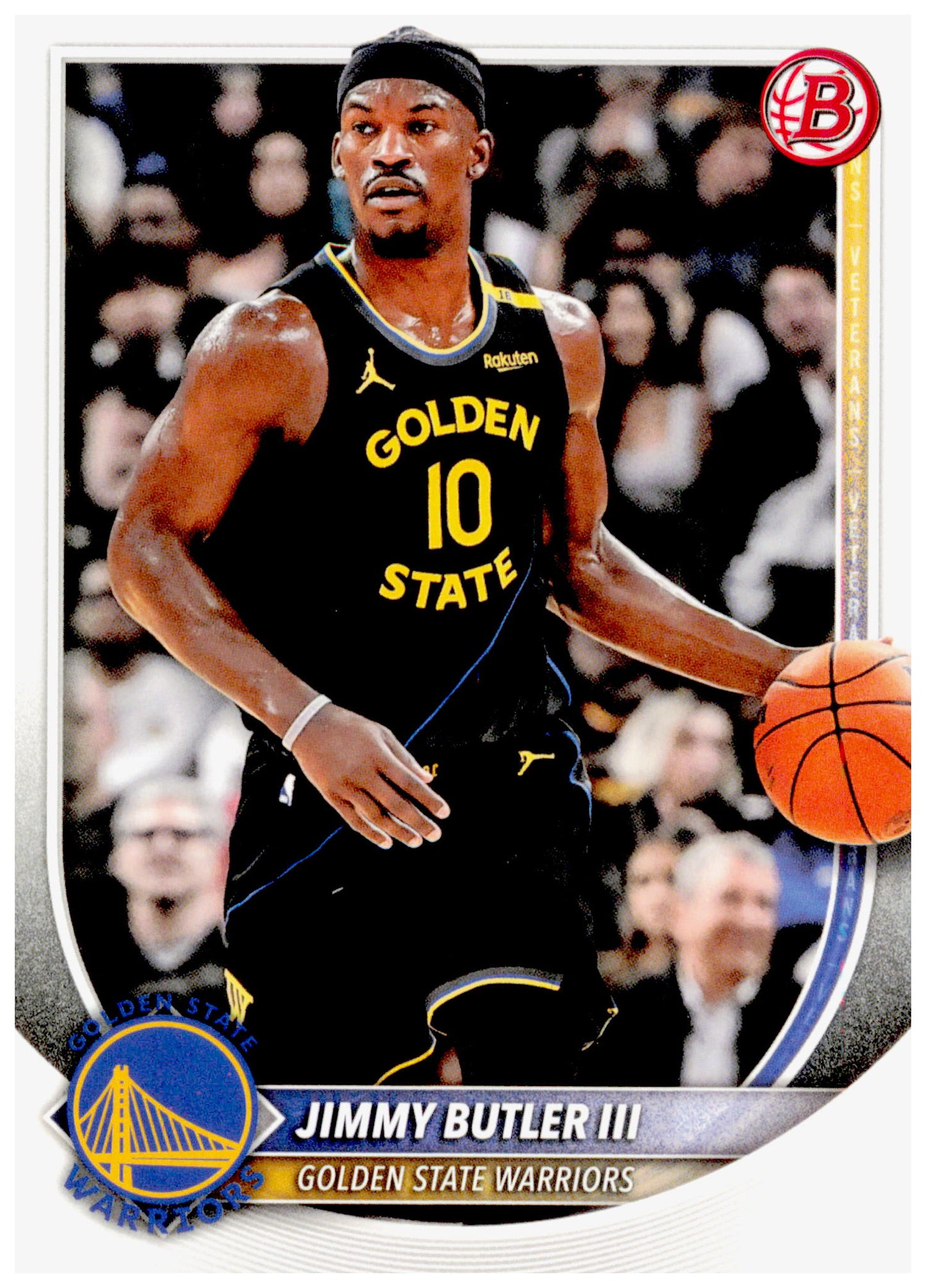 2025-26 Bowman Jimmy Butler III Card Golden State Warriors #116