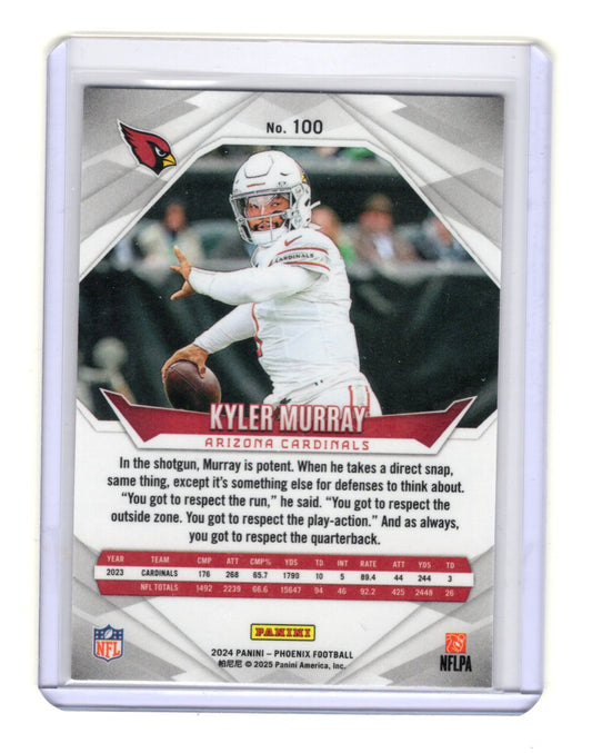 2024 Panini Phoenix Kyler Murray Card Silver Arizona Cardinals