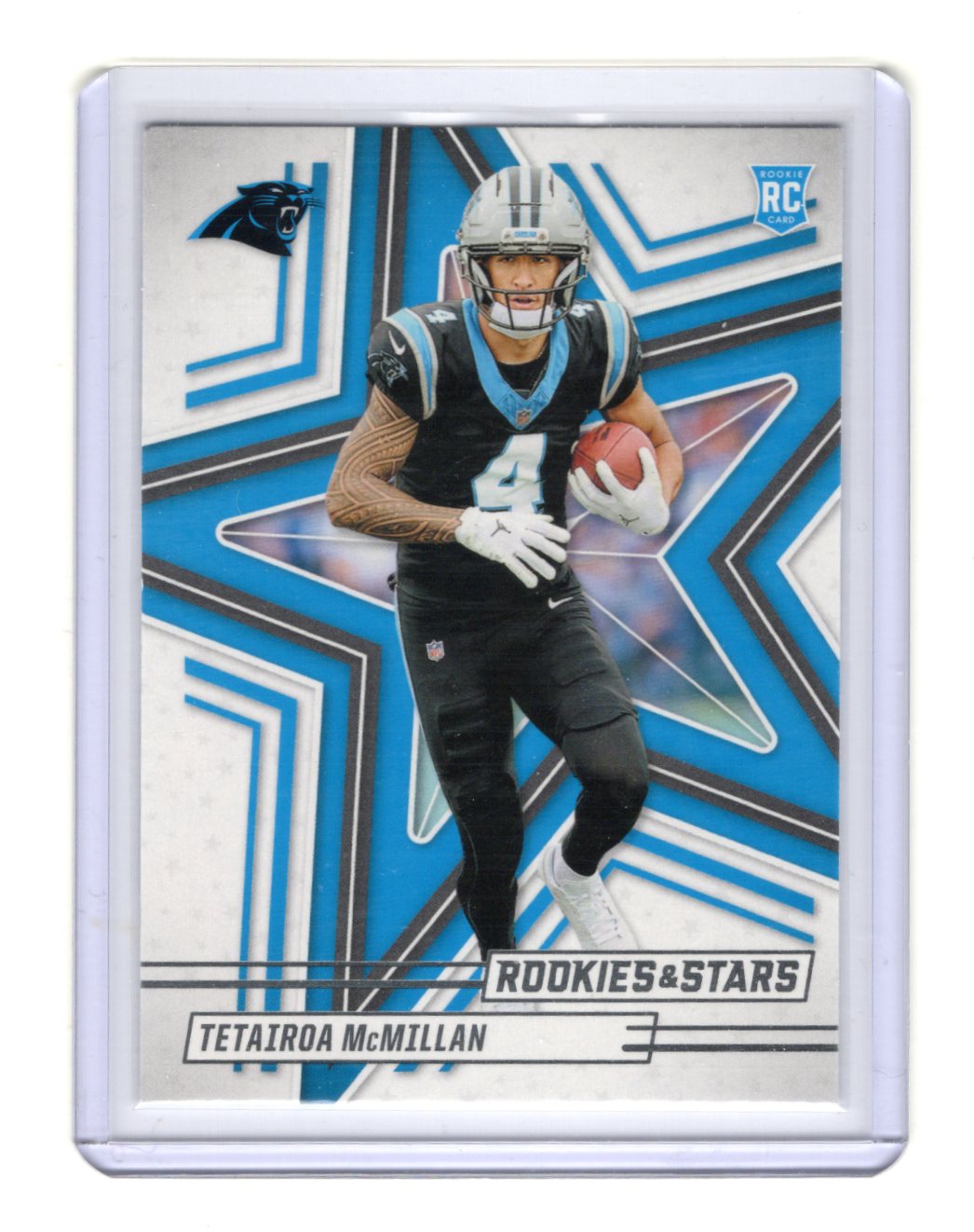 2025 Panini Rookies & Stars Tetairoa McMillan Card RC Carolina Panthers