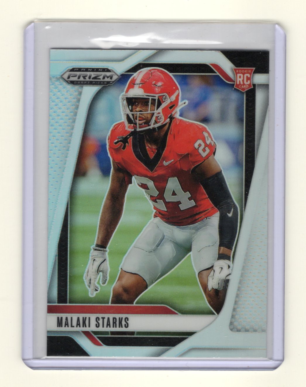 2025 Panini Prizm Draft Picks Malaki Starks Card Georgia Bulldogs