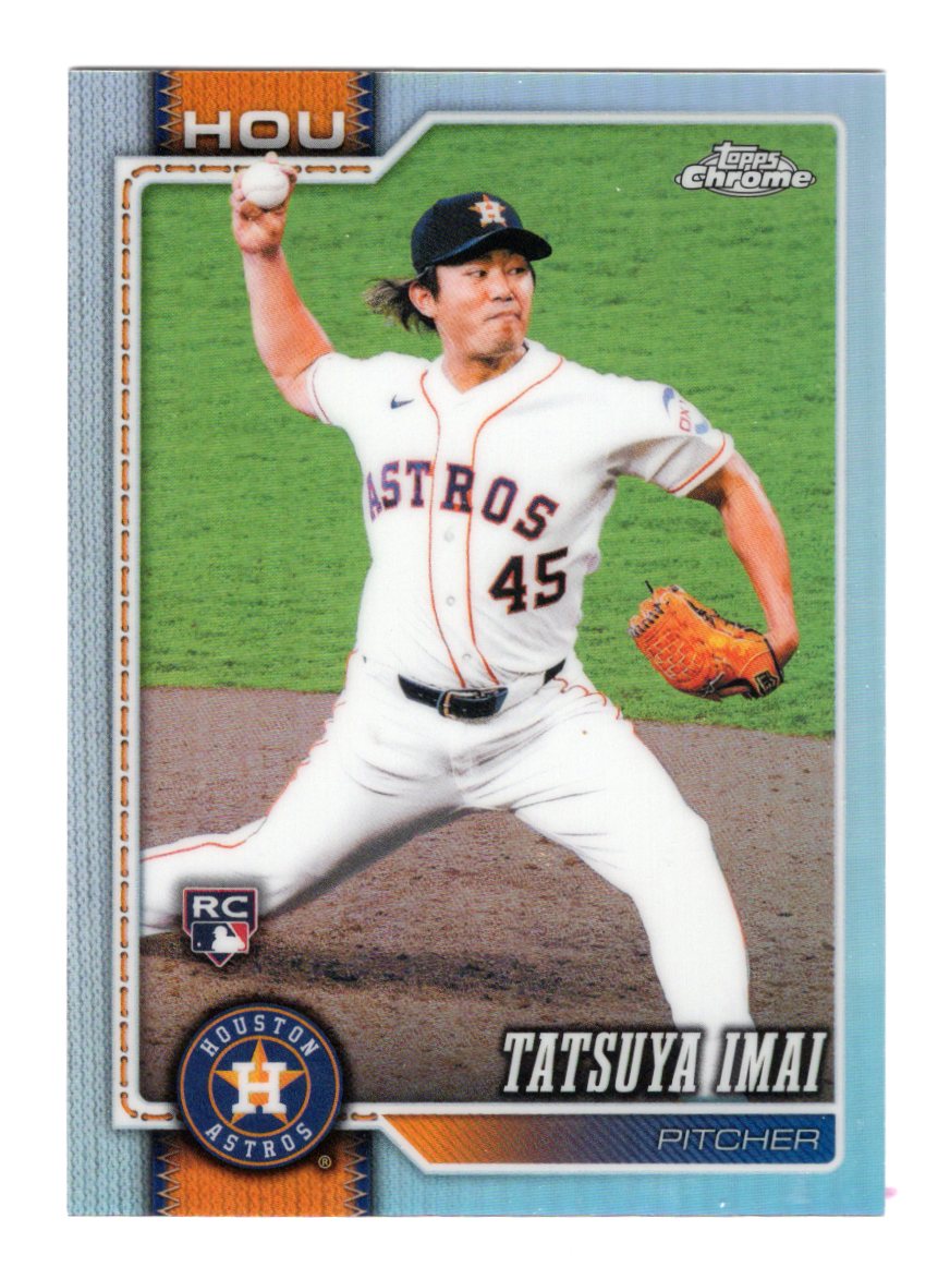 2026 Topps Chrome Tatsuya Imai Card Refractors RC Houston Astros