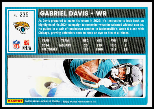 2025 Donruss Jakobi Meyers Card Las Vegas Raiders