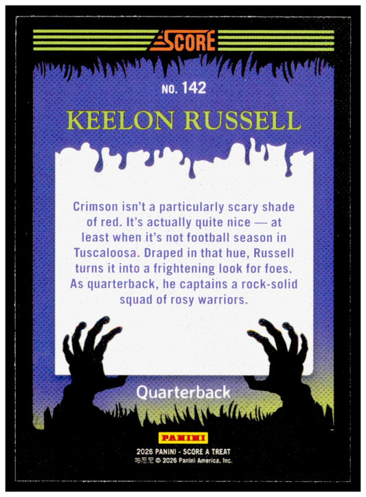 2026 Score-A-Treat Keelon Russell Card NIL