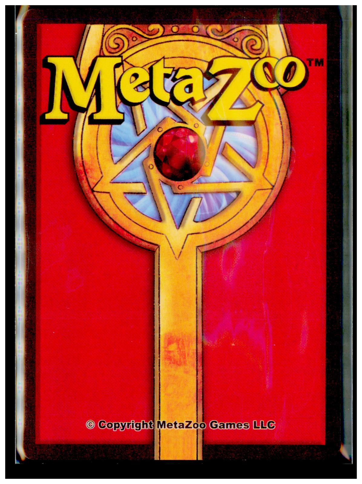 Pocket Dimension Orb 033/165 Gold UFO First Edition Spoiler Pack MetaZoo NM