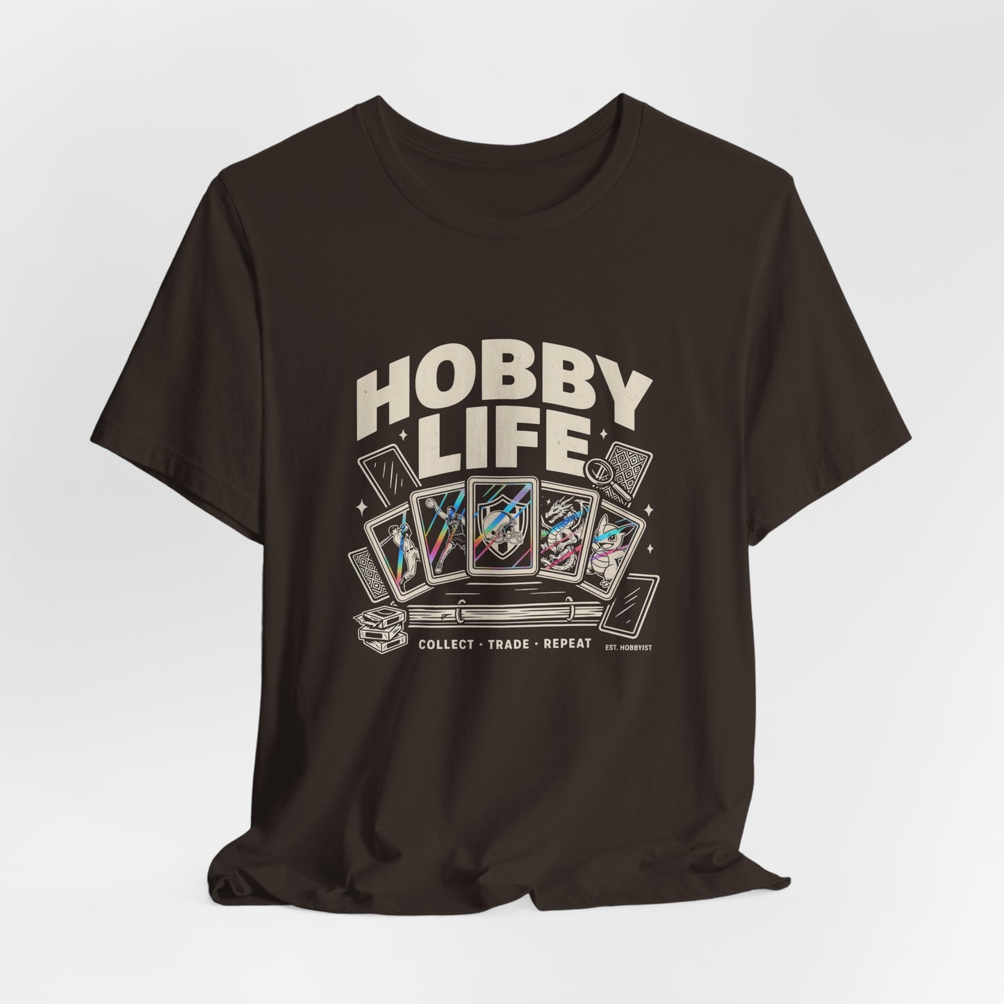 Collect Trade Repeat Card Gamer T-Shirt — Hobby Life Tee