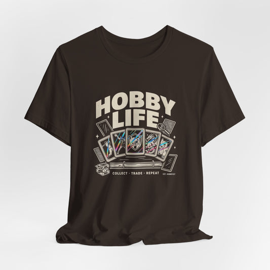 Collect Trade Repeat Card Gamer T-Shirt — Hobby Life Tee