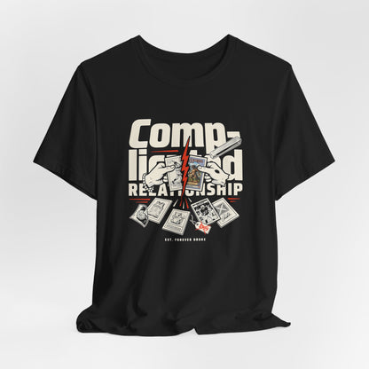 Complicated Relationship Tee — 'Cards & Market Comps' Graphic T-Shirt