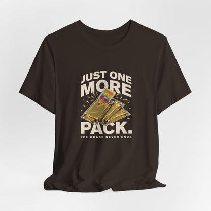 Trading Card Tee — "Just One More Pack" Collector T‑Shirt