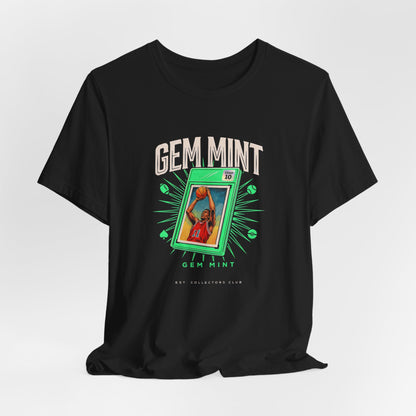 Gem Mint Graded 10 Collectors Club Graphic Tee – Premium Sports Card & TCG Hobbyist T-Shirt