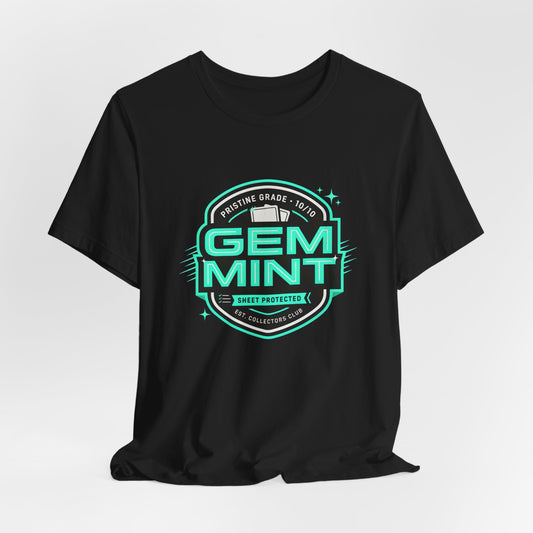 “Gem Mint Badge” Retro Gaming & Collectibles Tee