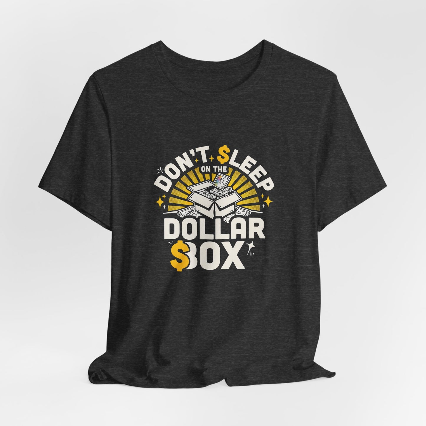 Dollar Sox Tee — "Don't Sleep" Vintage Money Graphic T-Shirt
