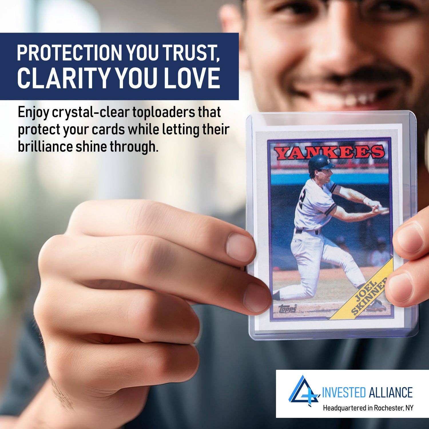 100 Pack 100PT Thick Toploaders for Sports & TCG Cards - Premium Rigid Protection for Memorabilia Cards