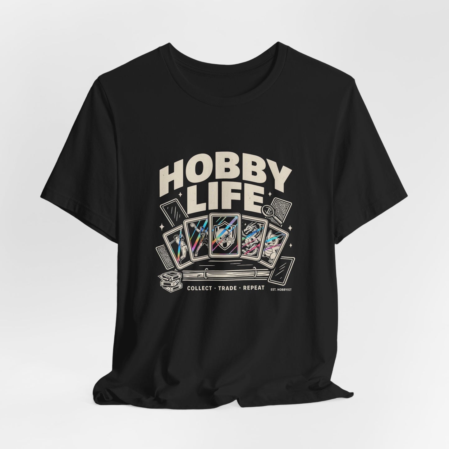 Collect Trade Repeat Card Gamer T-Shirt — Hobby Life Tee