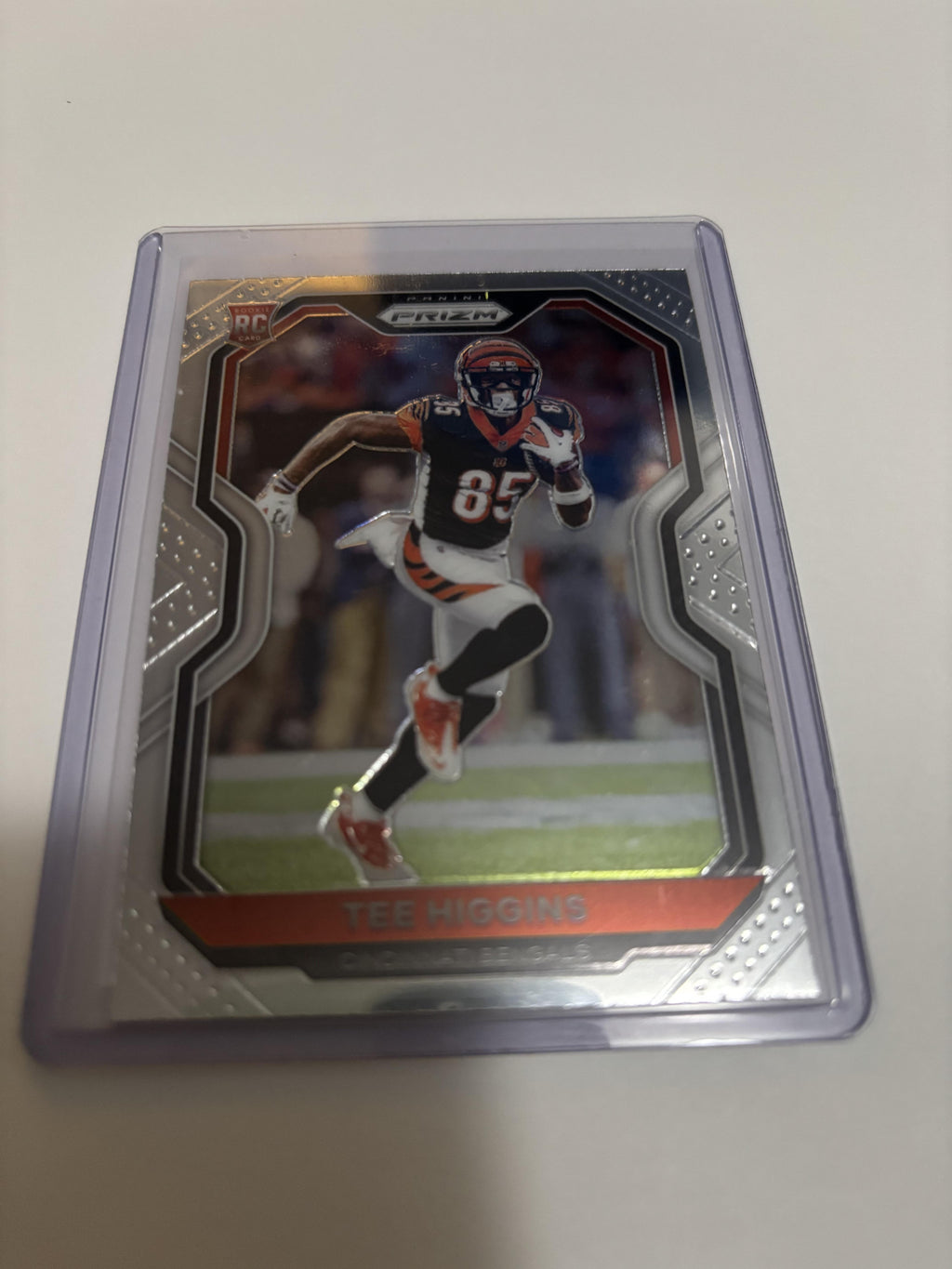 2020 Panini Prizm Tee Higgins RC Rookie Card #308 Cincinnati Bengals