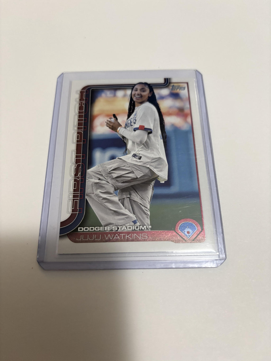 2025 Topps Series 1 First Pitch JuJu Watkins #FP-3