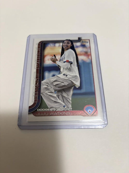 2025 Topps Series 1 First Pitch JuJu Watkins #FP-3