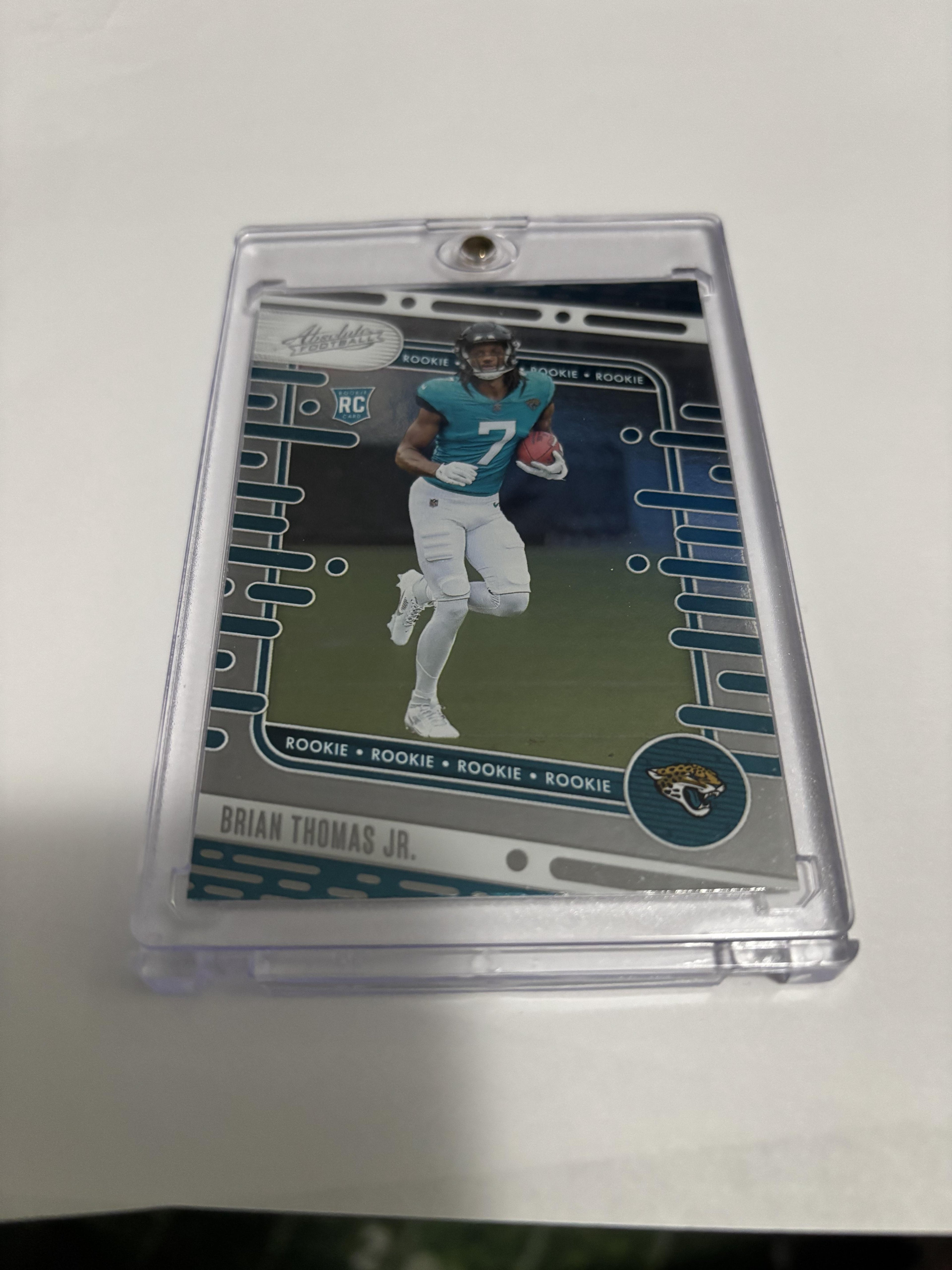 2024 Panini Absolute Football Brian Thomas Jr RC #123 Jaguars Rookie Card