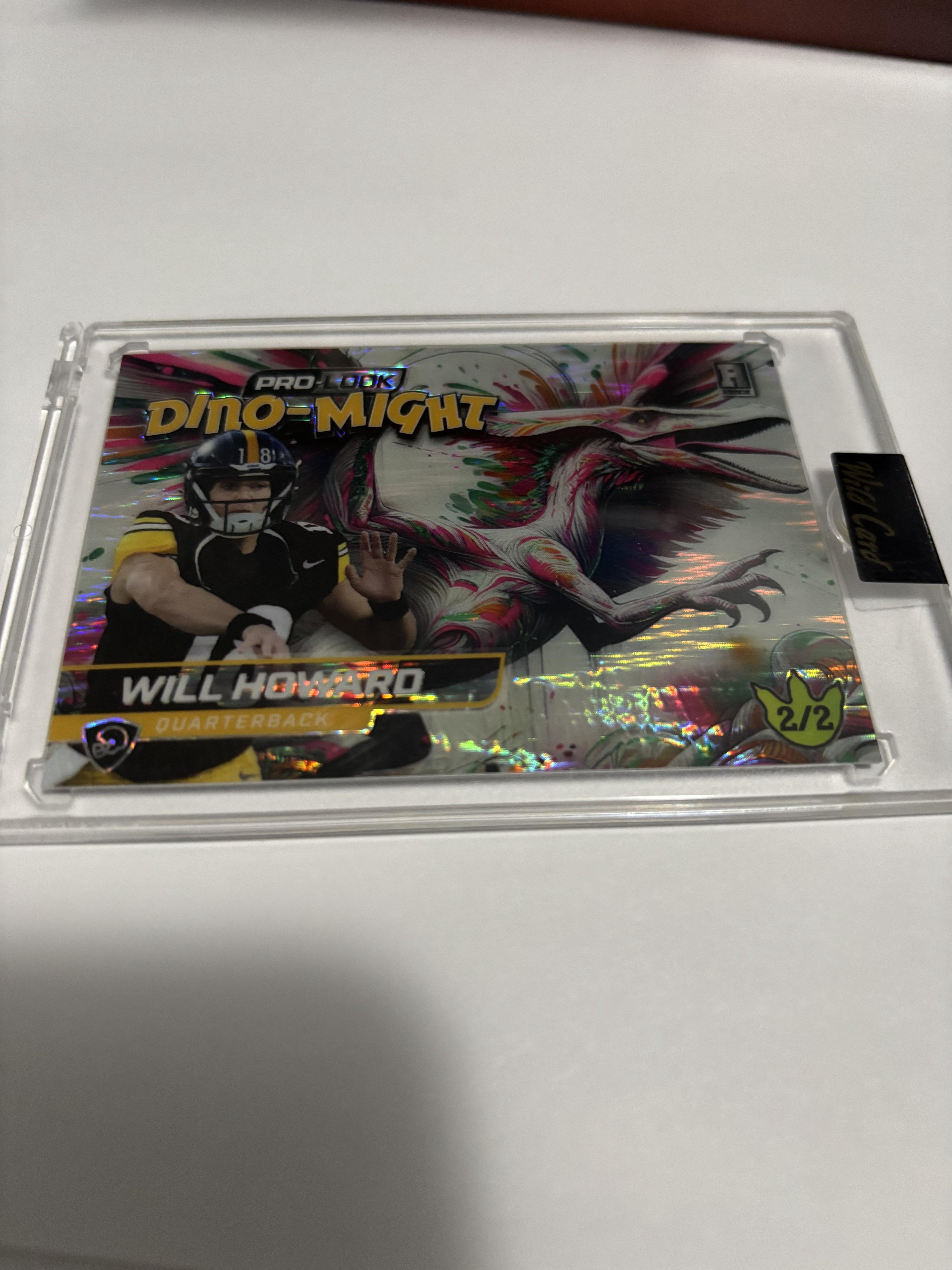 2025 Wild Card Alumination Dino-Might Will Howard Pterodactyl /2 SSP Ohio St