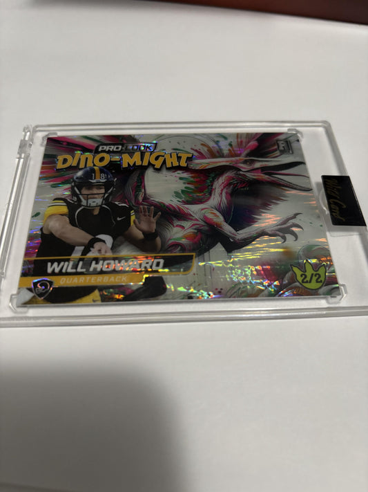 2025 Wild Card Alumination Dino-Might Will Howard Pterodactyl /2 SSP Ohio St