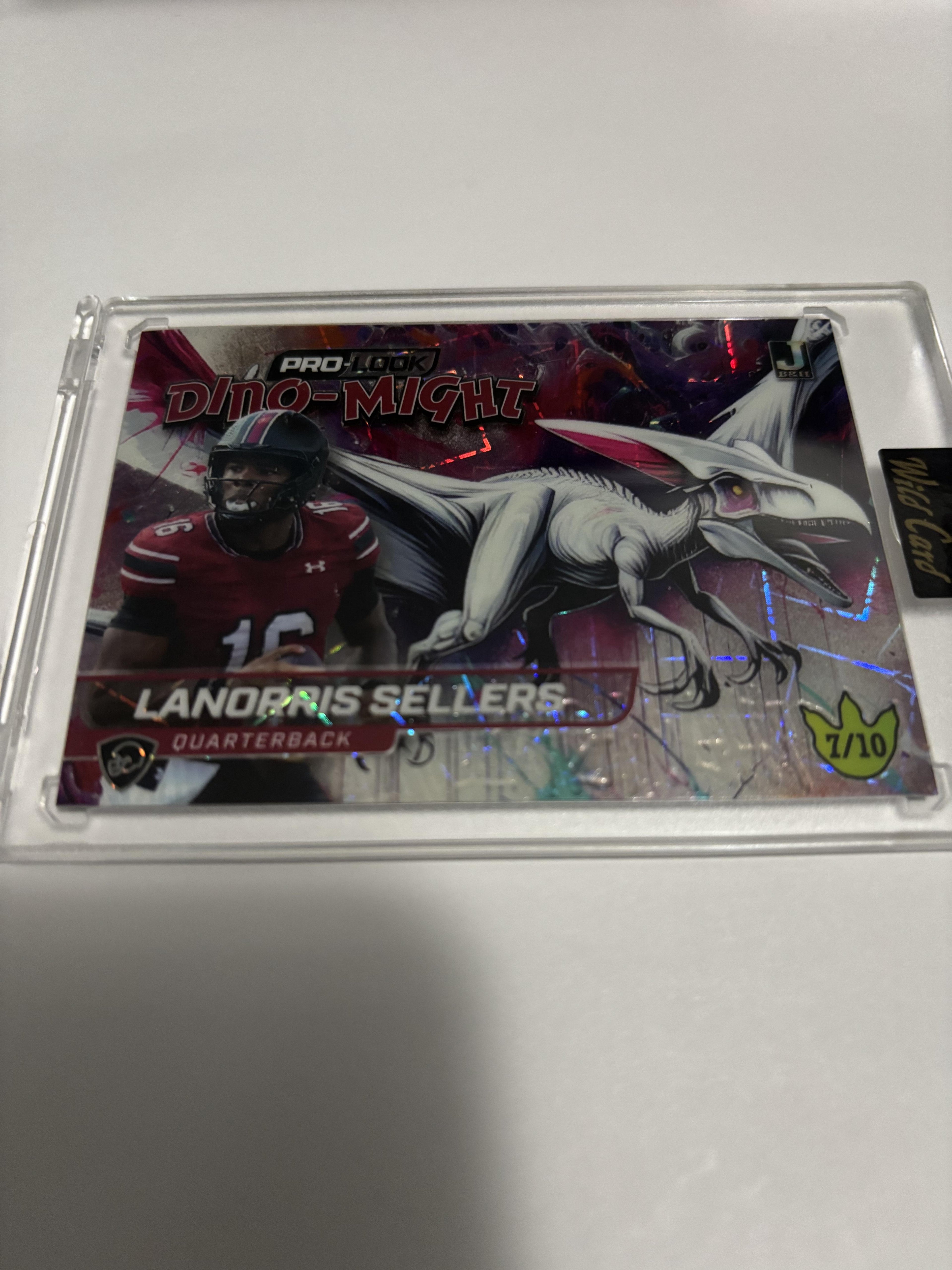 2025 Wild Card Alumination Dino-Might LANORRIS SELLERS Pterodactyl /10 Gamecocks