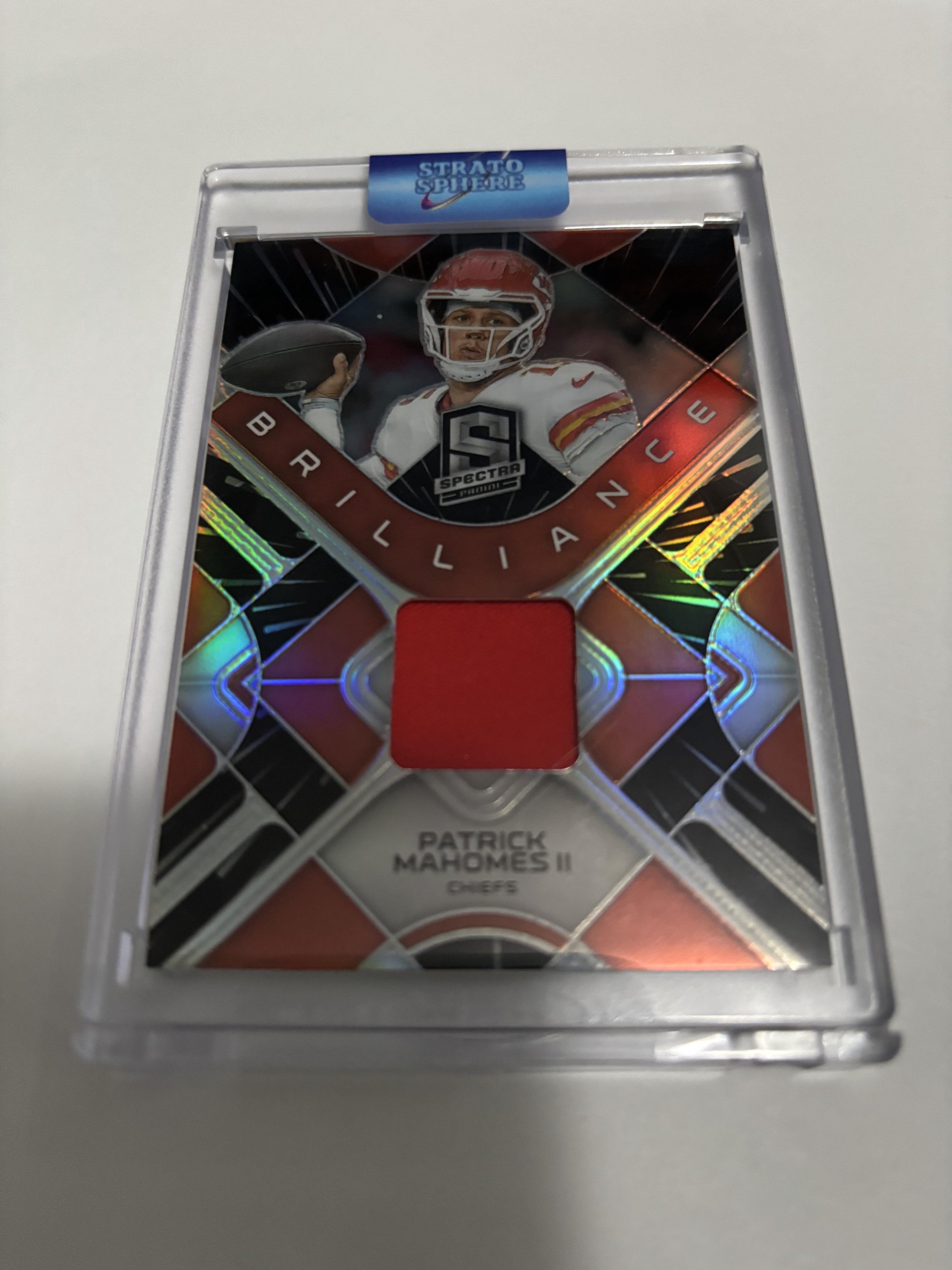 2023 Panini Spectra Brilliance PATRICK MAHOMES II Game Used Patch Red /60 Chiefs