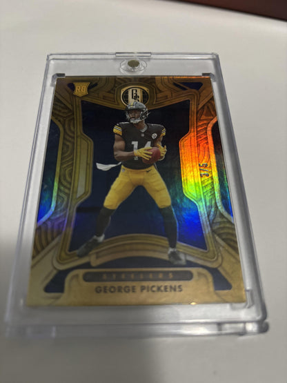 2022 Panini Gold Standard GEORGE PICKENS Emerald /5 RC Rookie Low Numbered SP