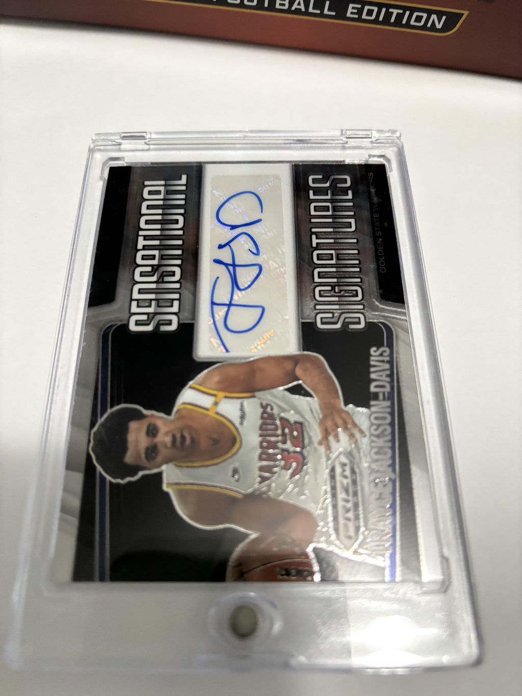 2024-25 Panini Prizm Trayce Jackson-Davis Sensational Signatures Auto SS-TJD