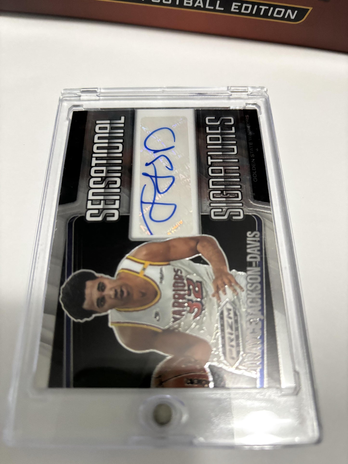 2024-25 Panini Prizm Trayce Jackson-Davis Sensational Signatures Auto SS-TJD