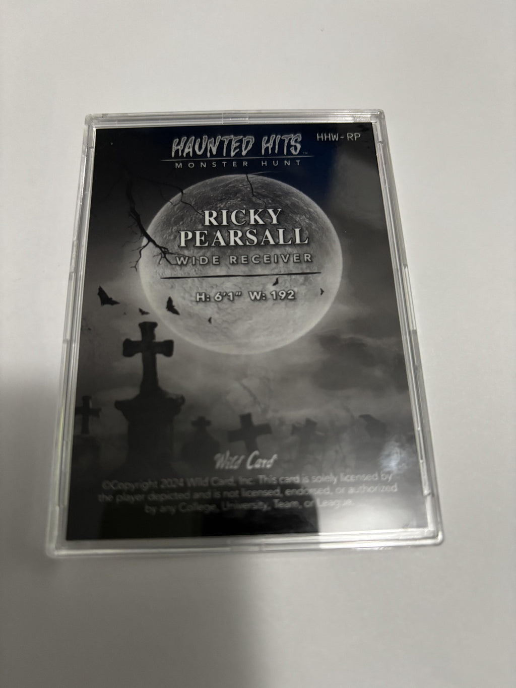 2024 Wild Card Haunted Hits Ricky Pearsall RC Monster Hunt 1/2 49ers Rookie