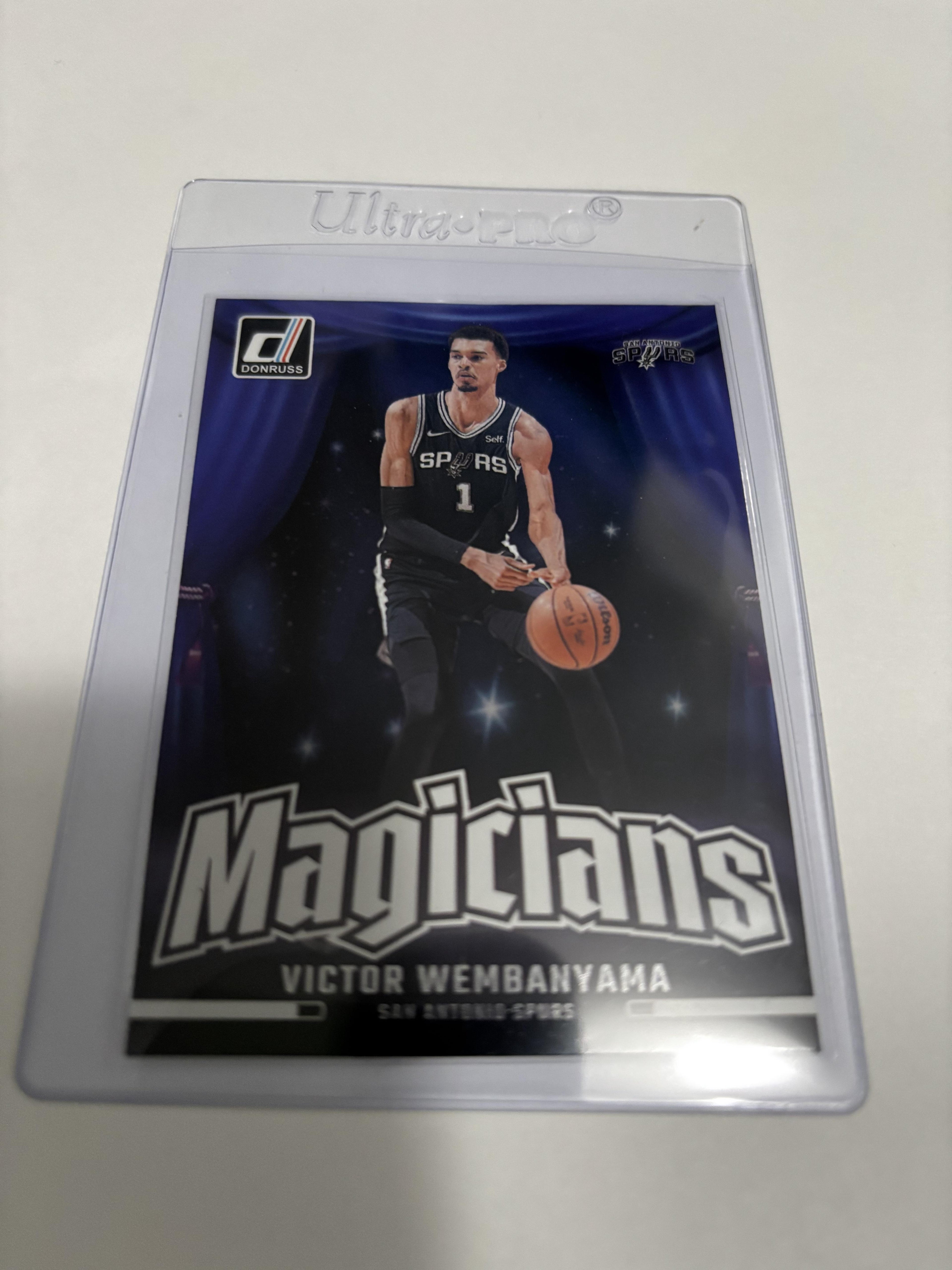 2024-25 Donruss Victor Wembanyama Magicians #9 San Antonio Spurs SP Insert