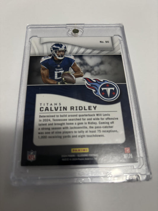 2024 Panini Illusions Calvin Ridley Pink Parallel #90 /299 Titans