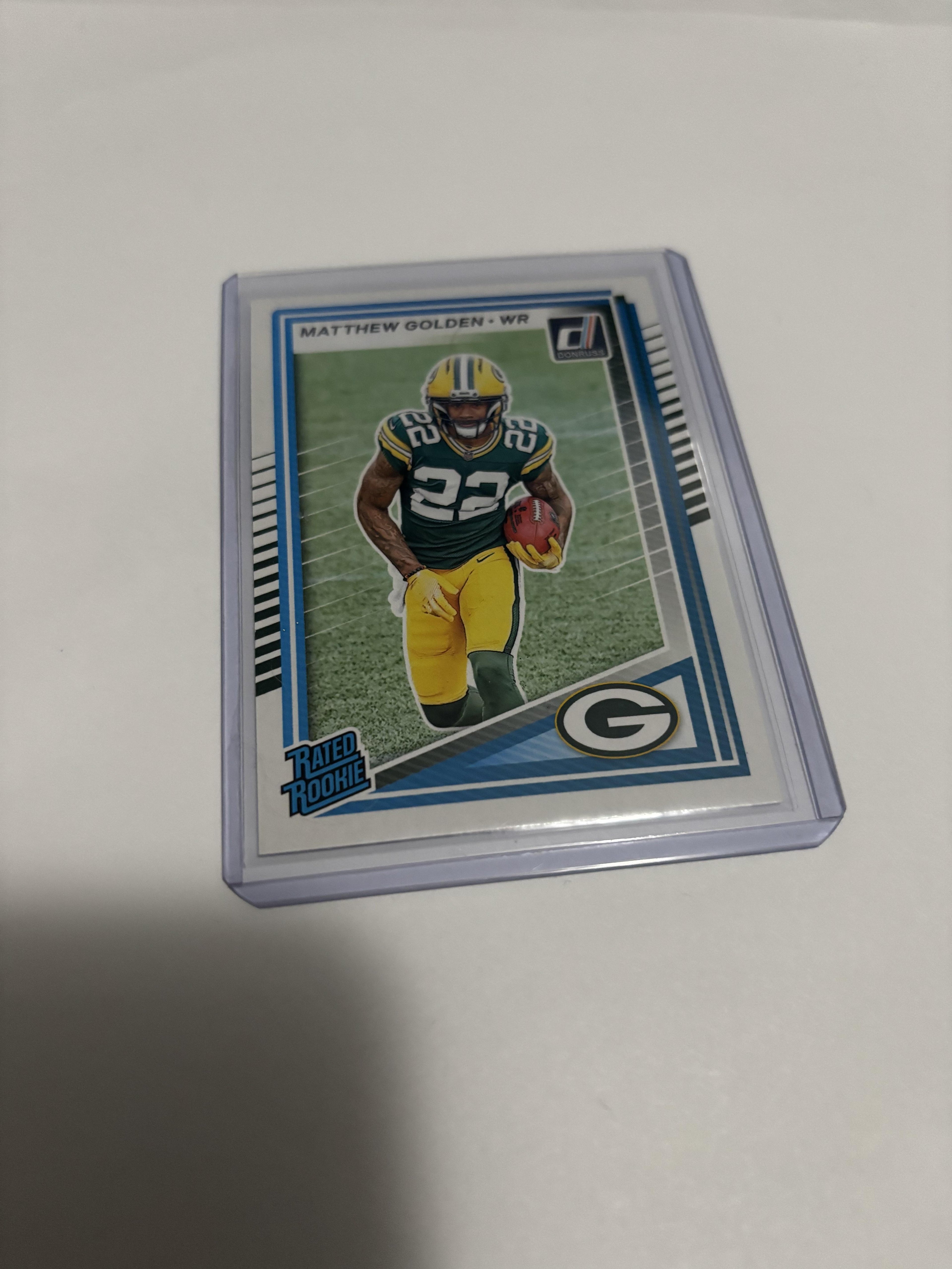 2025 Panini Donruss Matthew Golden Rated Rookie RC Packers #311