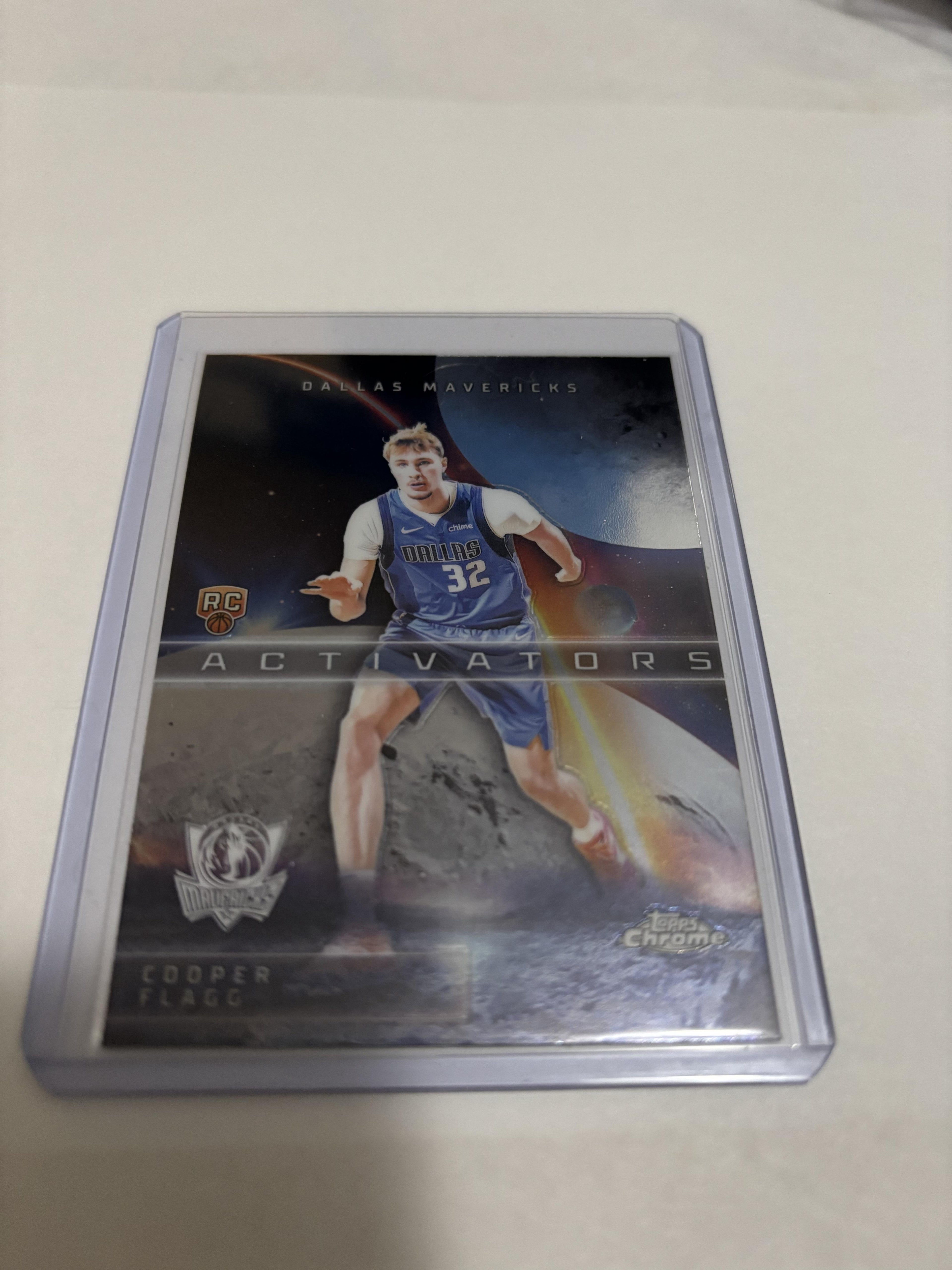 2025-26 Topps Chrome Cooper Flagg Activators RC Rookie #AC-11 Dallas Mavericks