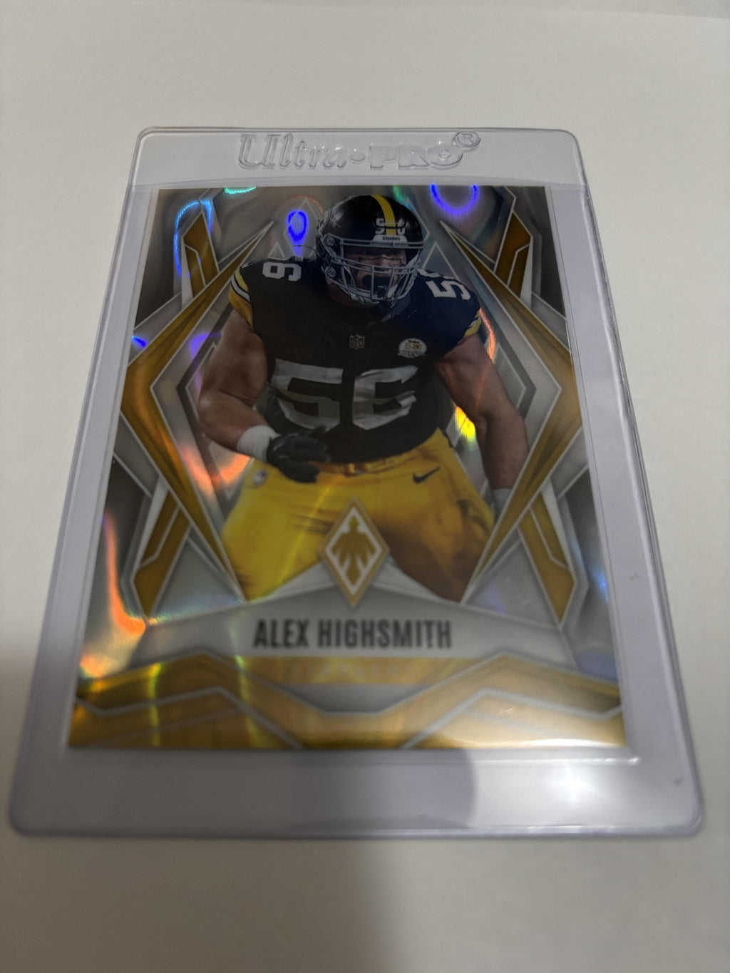 2025 Panini Phoenix Alex Highsmith Silver Lava #67 Pittsburgh Steelers