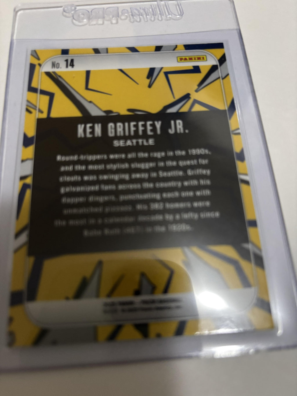 2025 Panini Prizm Ken Griffey Jr. Dingers! #14 Seattle Mariners HOF