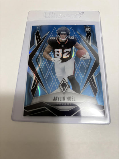 2025 Panini Phoenix Jaylin Noel Light Blue Lava RC #161 /325 Houston Texans